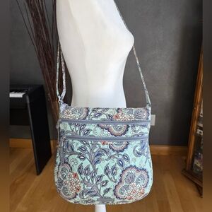 Vera Bradley Floral Patterned Crossbody Bag